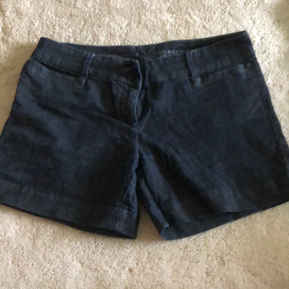 the limited- denim. tailored short